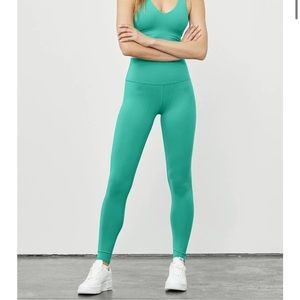 Alo Yoga SMALL High-Waist Airbrush Legging - Ocean Teal